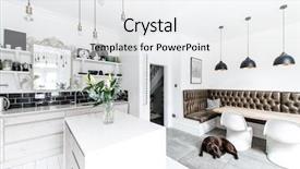  Presentation with modern - PPT theme with open plan living - a modern background and a white colored foreground