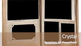  Presentation with book opening - Amazing presentation design having opening book blank - vintage photo album with grunge backdrop and a coral colored foreground