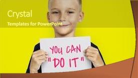  Presentation with ribbon cutting - Slide set consisting of opening ceremony - cutting the red ribbon background and a wine colored foreground