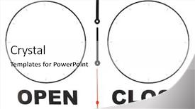  Presentation with business concepts photo - Beautiful theme featuring opening hours - photo of business schedule kit backdrop and a white colored foreground