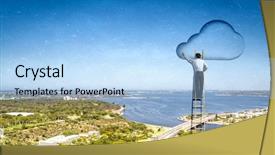  Presentation with opening doors - Audience pleasing presentation consisting of opening new doors mixed media backdrop and a light blue colored foreground