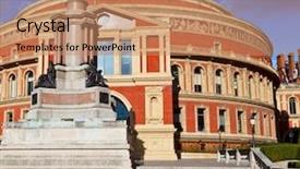  Presentation with westminster - Slide deck having cute young hipster couple having fun in winter park with their dog on a bright day and smiling background and a coral colored foreground