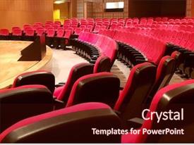 Opera Music Auditorium And Red Seats PPT template 23 | CrystalGraphics