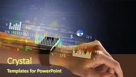  Presentation with varicose veins on a female - Colorful slides enhanced with operating income - cloe up naked female hand backdrop and a tawny brown colored foreground