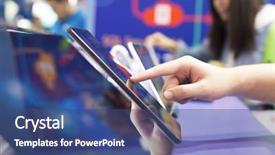  Presentation with touch screen accessible for disable students - Amazing slide deck having operating income - touch tablet screen and operate backdrop and a ocean colored foreground