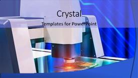  Presentation with sensor - Slide set with operating model - robotic vision sensor camera system background and a light blue colored foreground