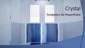  Presentation with emergency medicine - Slide deck with medicine science health care emergency background and a light blue colored foreground