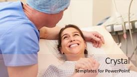  Presentation with ivf - Cool new slides with operation pregnancy - husband supporting wife through ivf backdrop and a lemonade colored foreground