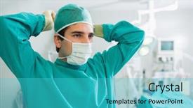  Presentation with theatre mask - Amazing slides having  backdrop and a  colored foreground.