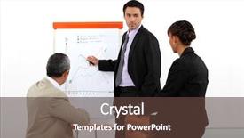  Presentation with market research - Audience pleasing presentation theme consisting of operational budget - businessman presenting the results backdrop and a tawny brown colored foreground