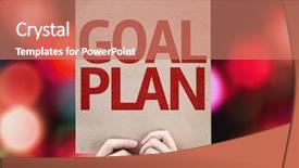  Presentation with apa style for care plan - Audience pleasing theme consisting of operational budget - goal plan card with colorful backdrop and a coral colored foreground