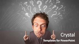  Presentation with body - Presentation enhanced with operational decisions - full big head on small background and a tawny brown colored foreground