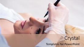  Presentation with trauma and plastic surgery - Amazing slide set having operational readiness - woman getting ready for plastic backdrop and a coral colored foreground