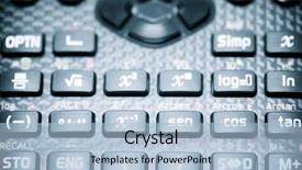  Presentation with scientific police - Presentation consisting of operations - close-up of buttons a scientific background and a light blue colored foreground