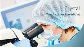  Presentation with ophthalmology - PPT theme with ophthalmology-eye-correction-supgeon-perform background and a lemonade colored foreground