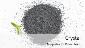  Presentation with exotic soap poppy seed - Audience pleasing slide deck consisting of opiate - pile of poppy seeds backdrop and a  colored foreground