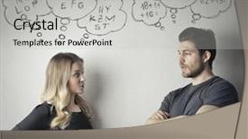  Presentation with speaking - PPT theme with opinion - speaking different languages background and a light gray colored foreground