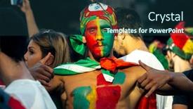  Presentation with european football - 