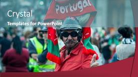  Presentation with european football - 