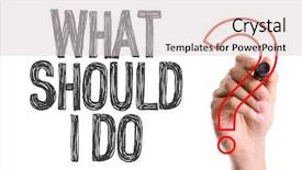  Presentation with marker - Colorful presentation theme enhanced with marker writing what should backdrop and a light gray colored foreground