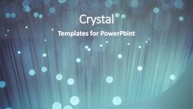  Presentation with optic fibre - Presentation design with optic cables fibre connection telecomunications background and a  colored foreground