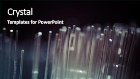  Presentation with optic fibre - Amazing presentation theme having optic cables fibre connection telecomunications backdrop and a  colored foreground