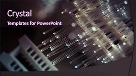  Presentation with optic fibre - Presentation having optic cables fibre connection telecomunications background and a wine colored foreground