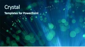  Presentation with laser light - Audience pleasing slide set consisting of optical fiber light backdrop and a navy blue colored foreground