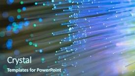  Presentation with deep - Slide set with winter landscape trees near-freezing river covered with frost clear day background and a light blue colored foreground