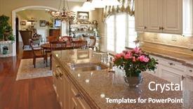  Presentation with granite - Amazing theme having opulent - luxury kitchen with granite countertops backdrop and a violet colored foreground