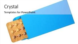  Presentation with oral contraceptive - Cool new PPT layouts with oral contraceptive on white background backdrop and a white colored foreground