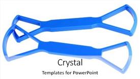  Presentation with tongue - Cool new slides with oral device blue tongue scrapers backdrop and a  colored foreground