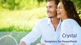  Presentation with nature countryside - Beautiful presentation design featuring rowan berries thanksgiving party invitation backdrop and a  colored foreground.