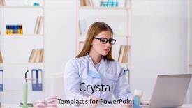  Presentation with dentistry - Colorful PPT theme enhanced with oral health education - dentistry student practicing skills backdrop and a light blue colored foreground