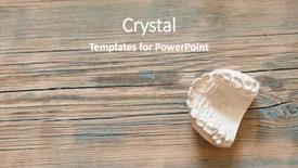  Presentation with dental laboratory - Beautiful presentation theme featuring oral health education - gypsum model plaster cast backdrop and a coral colored foreground