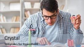  Presentation with dentistry - Cool new presentation design with oral health education - medical student learning dentistry backdrop and a  colored foreground