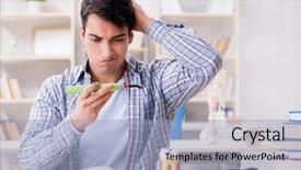  Presentation with dentistry - Presentation with oral health education - medical student learning dentistry background and a light blue colored foreground