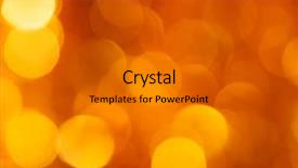  Presentation with golden yellow - Slides having orange - golden and yellow circle background background and a gray colored foreground