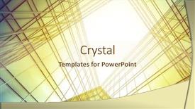  Presentation with industry future - Presentation enhanced with orange abstract - panoramic and perspective wide angle background and a cream colored foreground