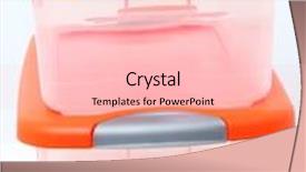  Presentation with plastic container - Amazing presentation having vinos - red wine bottle glass backdrop and a tawny brown colored foreground