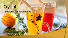  Presentation with orange - Audience pleasing presentation theme consisting of teenager holds black and white arrows isolated on the white background backdrop and a light gray colored foreground