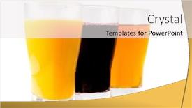  Presentation with grape juice - Theme consisting of orange apple grape juice isolation on white background and a white colored foreground