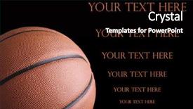  Presentation with basketball abstract dark basketball - Slide deck having orange basketball on dark background background and a black colored foreground