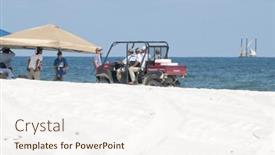  Presentation with oil spill - 