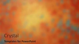  Presentation with blue orange - Slide set consisting of orange-blue-nebula-blurred-background background and a red colored foreground