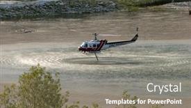  Presentation with wild fire - Colorful PPT theme enhanced with orange-county-fire-authority-water backdrop and a gray colored foreground