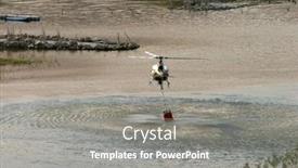  Presentation with sheriff - Audience pleasing presentation theme consisting of orange-county-sheriff-heliocopters backdrop and a gray colored foreground