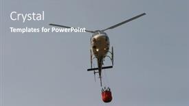  Presentation with sheriff - Beautiful PPT theme featuring orange-county-sheriff-heliocopters backdrop and a gray colored foreground