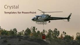  Presentation with sheriff - Presentation theme having orange-county-sheriff-heliocopters background and a lemonade colored foreground