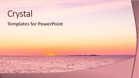  Presentation with illumination in industry - PPT theme enhanced with orange gradiant color - bright illumination glowing paradise background and a lemonade colored foreground